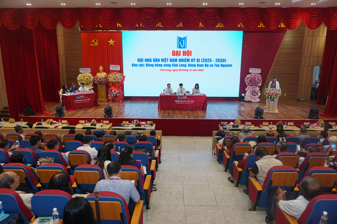 1-140916_317.jpg Có 135 đại biểu dự Đại hội vừa tổ chức tại Đại học Cửu Long. Ảnh: Minh Thảo.