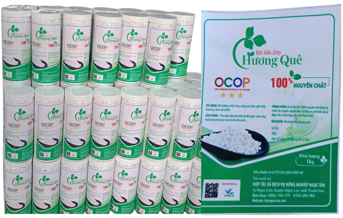 sd1-095123_841.jpeg Vườn sắn dây của gia đình ông Ngoan góp phần tạo nên thương hiệu 'Bột sắn dây Hương Quê' – Sản phẩm OCOP của tỉnh Thanh Hóa. Ảnh: Khắc Cường.