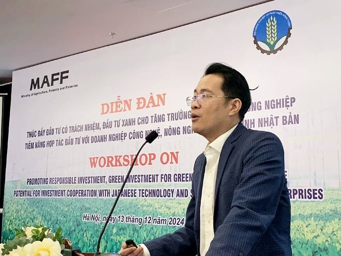 z6125716460773_df5b6b96efc8b44d60030a86a06249b12-182446_284.jpg Ông Nguyễn Thanh Mộng, Giám đốc Công ty TNHH Sorimachi Việt Nam cho biết, việc áp dụng các phần mềm công nghệ cao như FaceFarm và WACA đang là cơ hội lớn cho các hợp tác xã nông nghiệp tại Việt Nam. Ảnh: Kiều Chi.