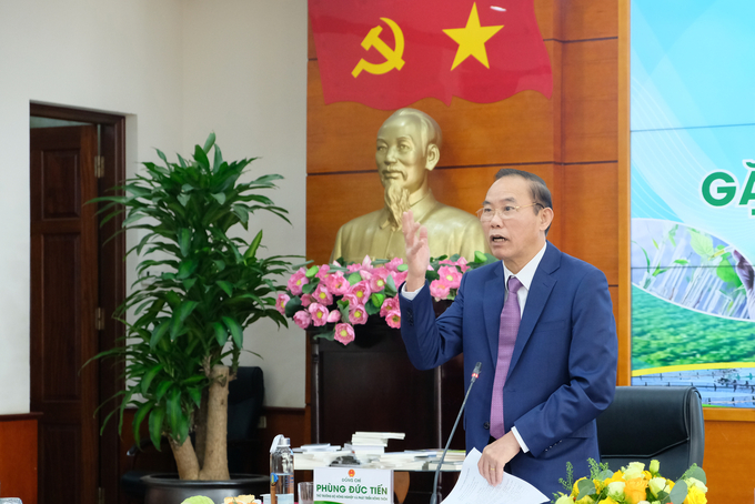 bt-bc-6-134951_485.jpg Thứ trưởng Phùng Đức Tiến trao đổi với báo chí về định hướng phát triển ngành nông nghiệp trong năm 2025. Ảnh: Tùng Đinh.