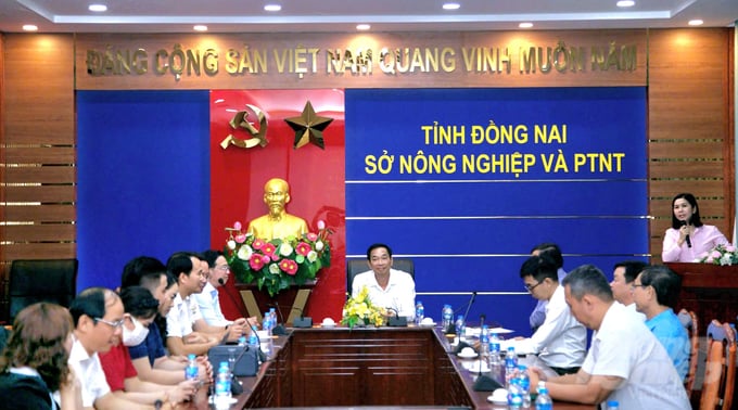 z6195486137708_8b922b4e091393edf974cf9f03d95728-104206_38-104206.jpg Buổi họp mặt các cơ quan báo chí cuối năm 2024 do Sở NN-PTNT tỉnh Đồng Nai tổ chức. Ảnh: Hoàng Phúc.