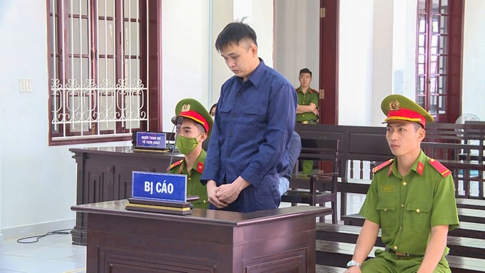 z6201876049835_1390c314d37491550c1c6deef446f326-141846_662.jpg Bị cáo Trương Hoài Thương tại tòa. Ảnh: HT.