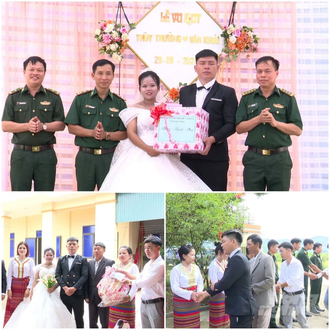 z6167495961325_1906be50ef3c4e35c3bec1c44bd289fb-115654_791-115654.jpg Hơn 3 thập kỷ qua, đã có 9 cặp vợ chồng đồng bào Chứt, Hà Tĩnh lấy đồng bào Chứt, Quảng Bình và 8 cặp đồng bào Chứt kết hôn với người Kinh. Ảnh: BĐBP cung cấp.