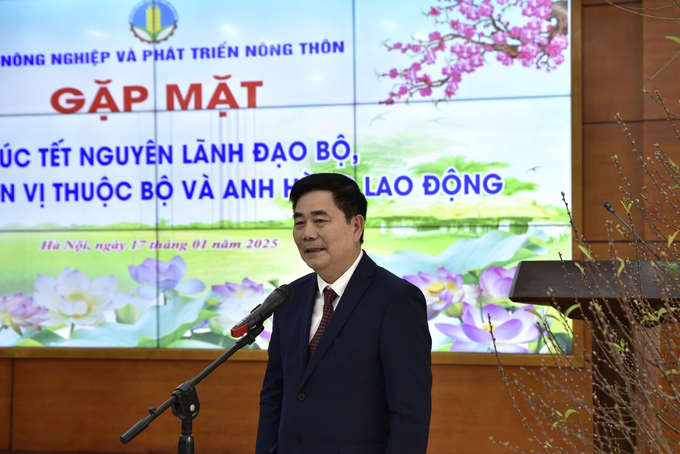 z6237317803236_c881695ad6e3f40d4df93bd1b1e813e2-134833_790.jpg Nguyên Bộ trưởng Bộ NN-PTNT Cao Đức Phát: Sự thay đổi là cần thiết để phù hợp với giai đoạn mới, nhưng sẽ không làm mất đi truyền thống tốt đẹp của ngành. Ảnh: Kiều Chi.