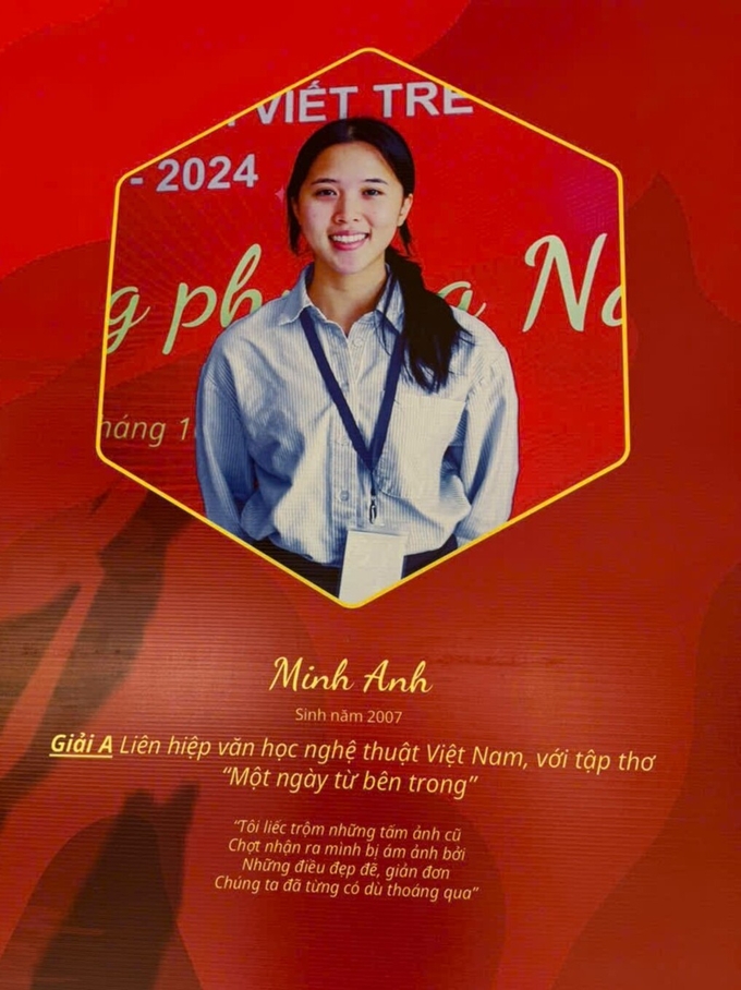 111-minh-anh-065216_563.jpg Một gương mặt trẻ được vinh danh tại Ngày Thơ Việt Nam.