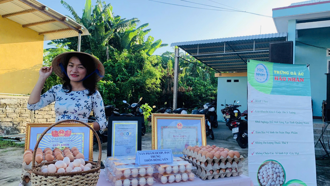 3-103408_258.jpg Nhờ chất lượng tốt mà sản phẩm trứng gà ác Hảo Nhân được thị trường nhiều tỉnh thành tin dùng. Ảnh: NVCC.