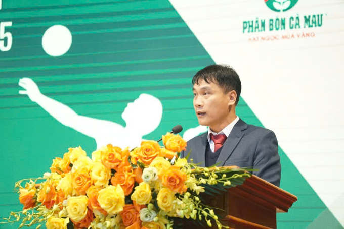 le-tri-truong-182002_92.jpg Tổng Thư ký Liên đoàn bóng chuyền Việt Nam Lê Trí Trường phát biểu tại họp báo chiều 13/2.