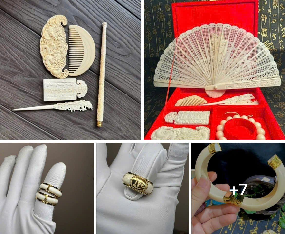 Hiện nay, một số sản phẩm làm từ ngà voi vẫn được rao bán trên các nền tảng mạng xã hội ở nước ta. Ảnh: FB. Hiện nay, một số sản phẩm làm từ ngà voi vẫn được rao bán trên các nền tảng mạng xã hội ở nước ta. Ảnh: FB.