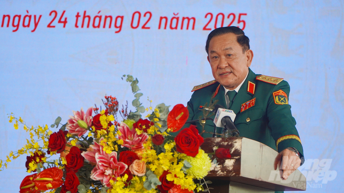 thuong-tuong-184841_636-184842.jpg Thượng tướng Võ Minh Lương, Thứ trưởng Bộ Quốc phòng phát biểu tại buổi lễ đón nhận. Ảnh: Nguyễn Thủy.