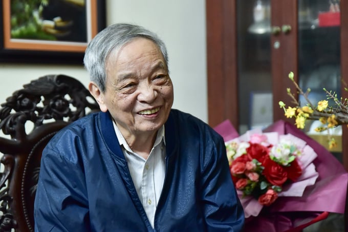 TS Tạ Quang Ngọc, nguyên Bộ trưởng Bộ Thủy sản. Ảnh: Tùng Đinh.