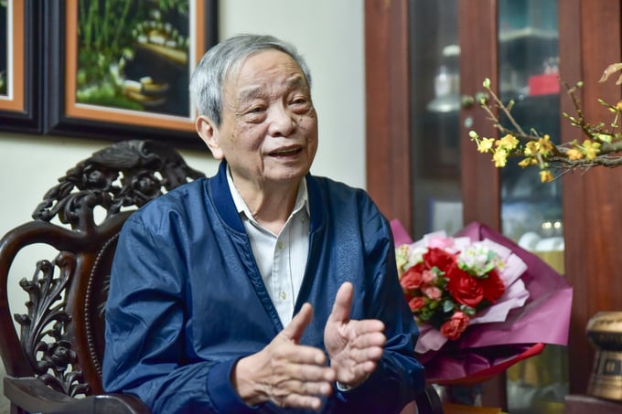 According to Dr. Ta Quang Ngoc, former Minister of Fisheries: The beautiful cultural value of 'agriculture for the land, fishing for the sea' is very much aligned with the core philosophy of the Code of Conduct for Responsible Fisheries – a foundation for the current green transformation activities. Photo: Tung Dinh.