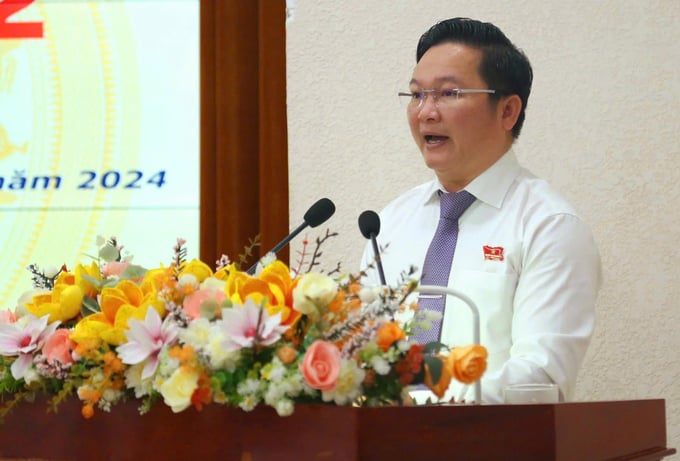 z6375866268375_cc35f21601a4b3da8eeec1a4b12e8096-111320_669.jpg Ông Nguyễn Hữu Nguyên được bầu giữ chức Chủ tịch Hội Nông dân tỉnh Đồng Nai. Ảnh: HP.