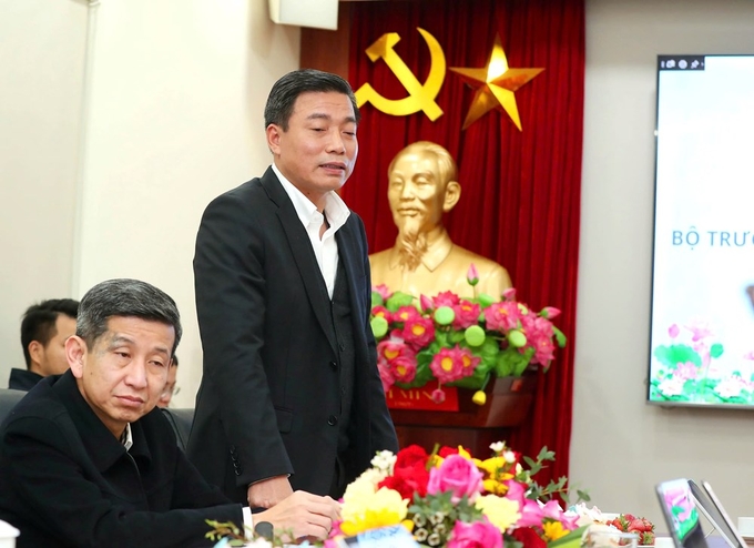 a7-173342_968.jpg Vụ trưởng Vụ Kế hoạch, Tài chính Lê Hồng Phong phát biểu.