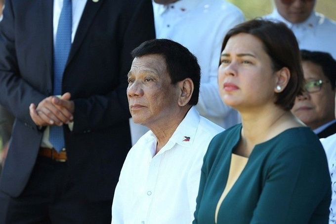 sara-duterte-rodrigo-duterte2019-02-1421-08-332021-07-1316-15-48_2021-08-25_11-09-15-212354_194.jpg Cựu Tổng thống Philippines Rodrigo Duterte. Ảnh: Văn phòng Tổng thống Philippines.