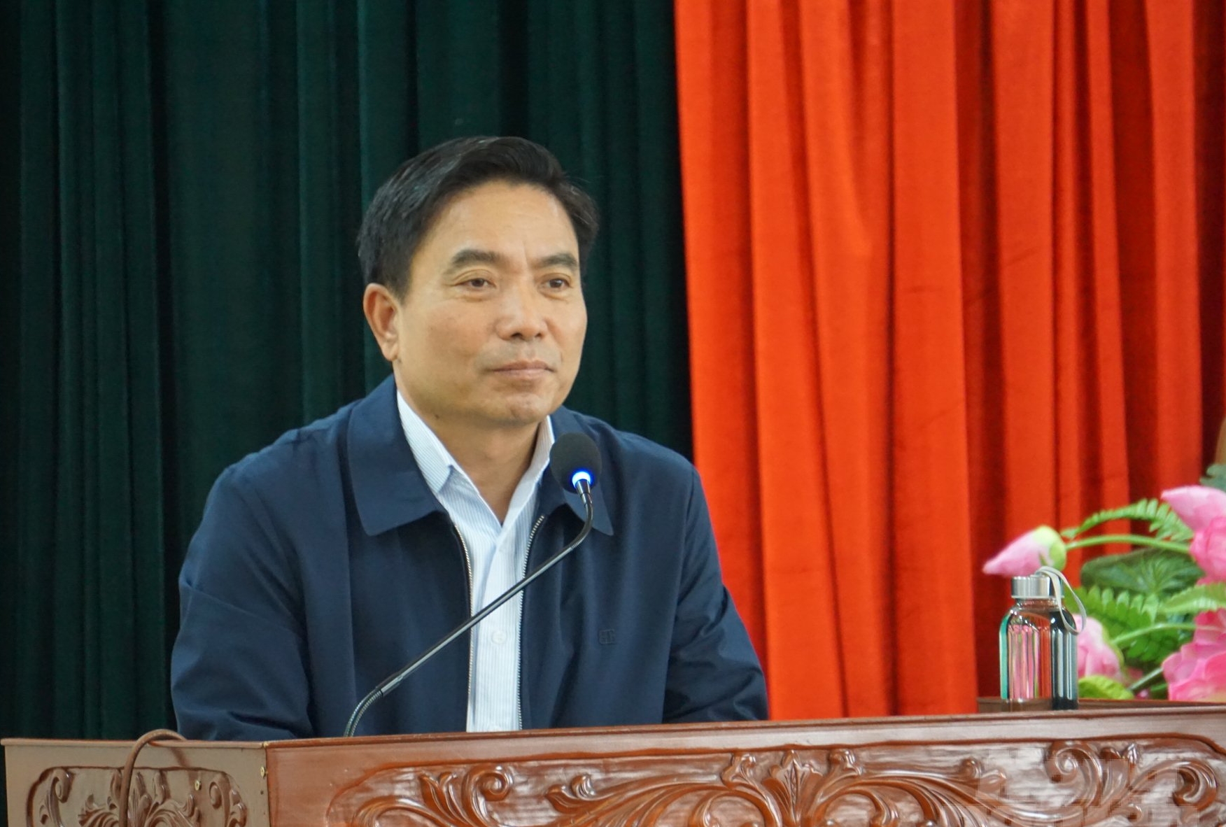 Bí thư Tỉnh ủy Thanh Hóa Nguyễn Doãn Anh phát biểu tại cuộc họp. Ảnh: Quốc Toản. Bí thư Tỉnh ủy Thanh Hóa Nguyễn Doãn Anh phát biểu tại cuộc họp. Ảnh: Quốc Toản.