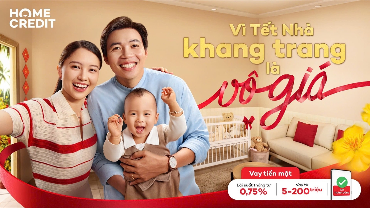Home Credit mang tới góc nhìn mới về 'Vô giá', chạm đến cảm xúc khách hàng và thay đổi cách họ nhìn nhận về dịch vụ tài chính. Home Credit mang tới góc nhìn mới về 'Vô giá', chạm đến cảm xúc khách hàng và thay đổi cách họ nhìn nhận về dịch vụ tài chính.