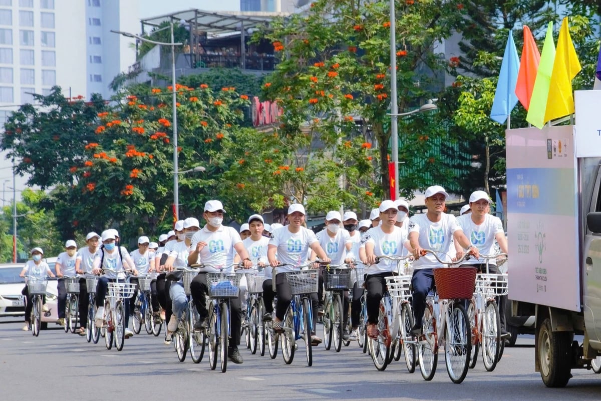 Nhiều hoạt động thiết thực hưởng ứng Giờ Trái đất năm 2025 tại Huế. Ảnh: Văn Dinh. Nhiều hoạt động thiết thực hưởng ứng Giờ Trái đất năm 2025 tại Huế. Ảnh: Văn Dinh.