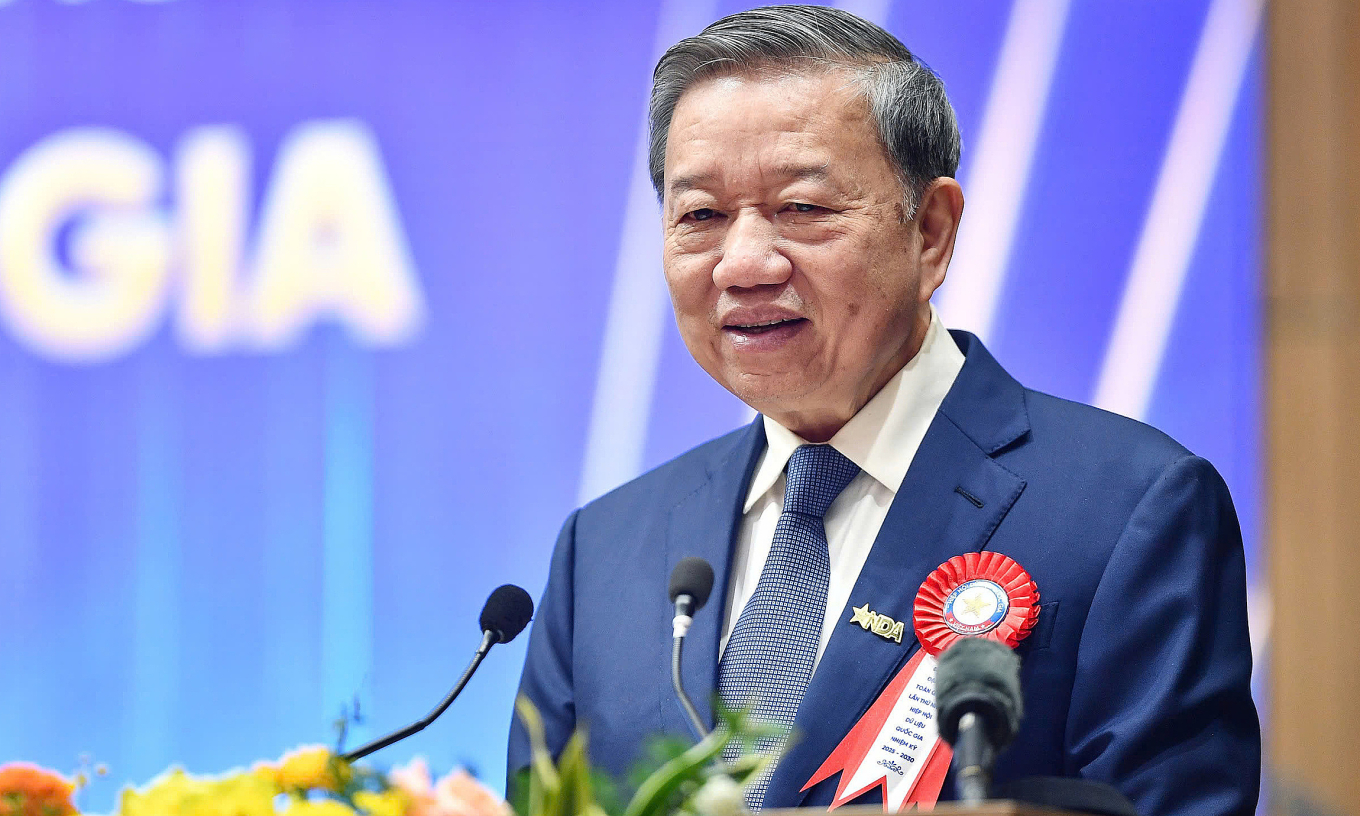 Tổng Bí thư Tô Lâm phát biểu tại hội nghị. Ảnh: NDA. Tổng Bí thư Tô Lâm phát biểu tại hội nghị. Ảnh: NDA.