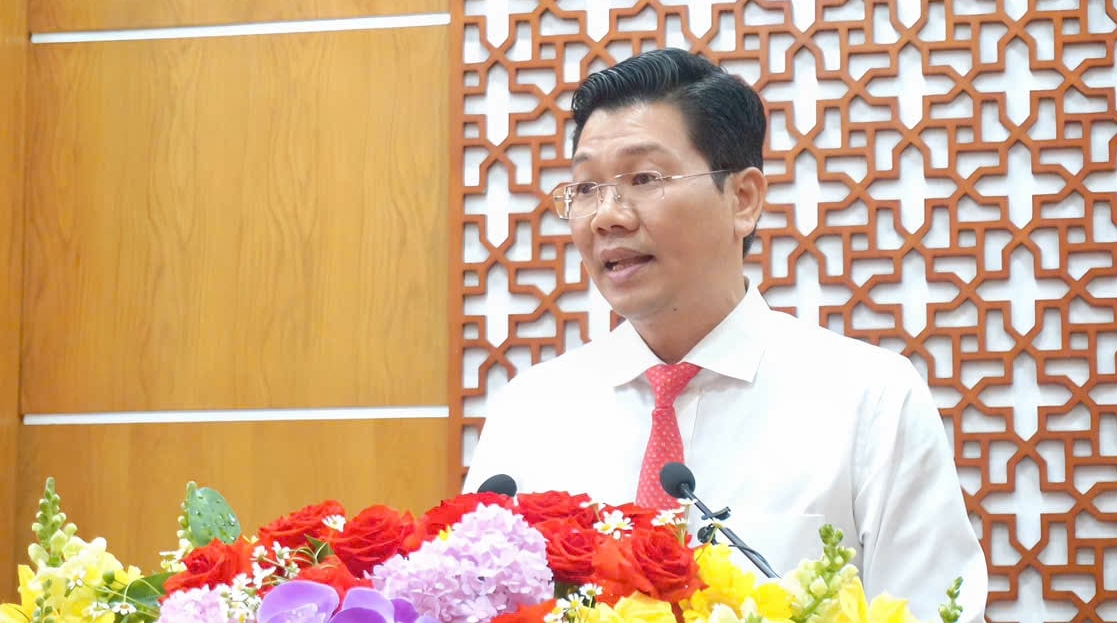 Ông Nguyễn Mạnh Hùng phát biểu nhận nhiệm vụ. Ảnh: Trần Trung. Ông Nguyễn Mạnh Hùng phát biểu nhận nhiệm vụ. Ảnh: Trần Trung.