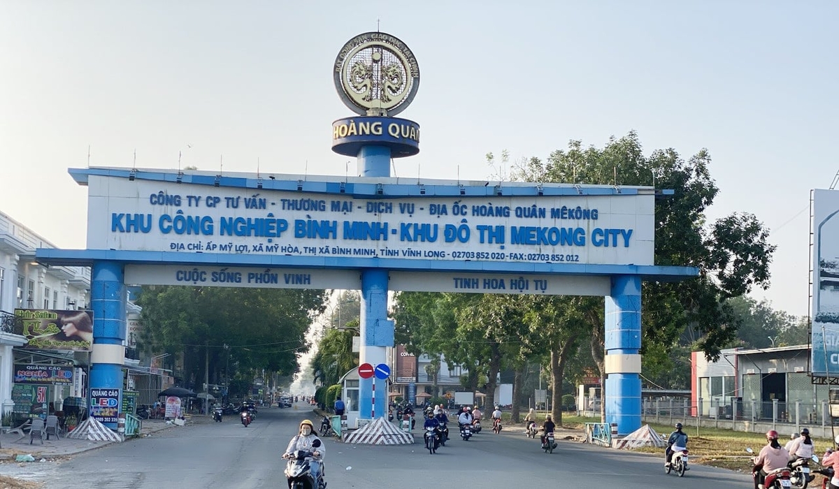 Kết luận của Thanh tra Chính phủ đã chỉ ra sai phạm tại các khu công nghiệp trên địa bàn tỉnh Vĩnh Long, trong đó có Khu công nghiệp Bình Minh. Ảnh: Lê Hùng. 