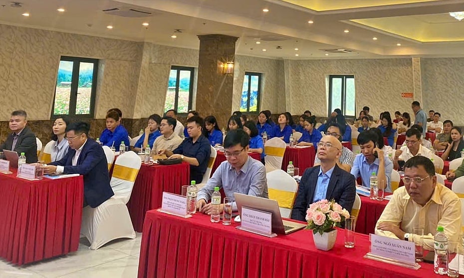 Hội nghị được tổ chức tại tỉnh Hà Giang, với sự tham gia của đại diện Bộ Nông nghiệp và Môi trường, Bộ Công Thương cùng các đơn vị liên quan. Ảnh: Ngô Nam. Hội nghị được tổ chức tại tỉnh Hà Giang, với sự tham gia của đại diện Bộ Nông nghiệp và Môi trường, Bộ Công Thương cùng các đơn vị liên quan. Ảnh: Ngô Nam.