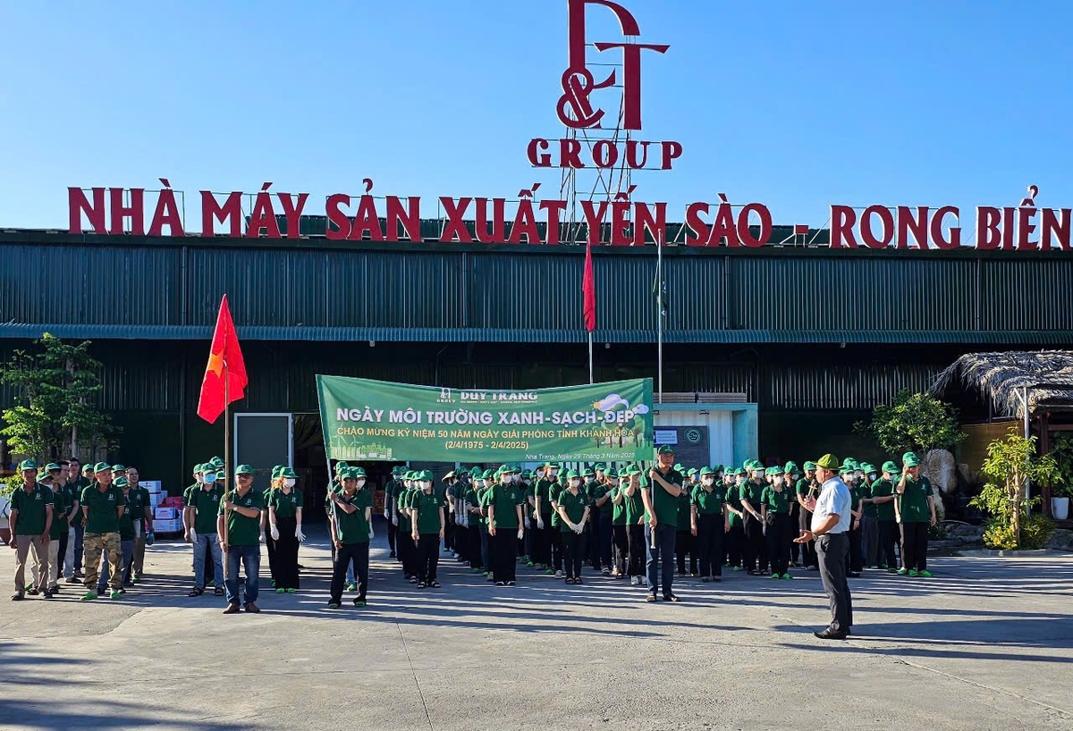 Đông đảo người lao động của DT Group đã hưởng ứng vệ sinh môi trường. Ảnh: KS. Đông đảo người lao động của DT Group đã hưởng ứng vệ sinh môi trường. Ảnh: KS.