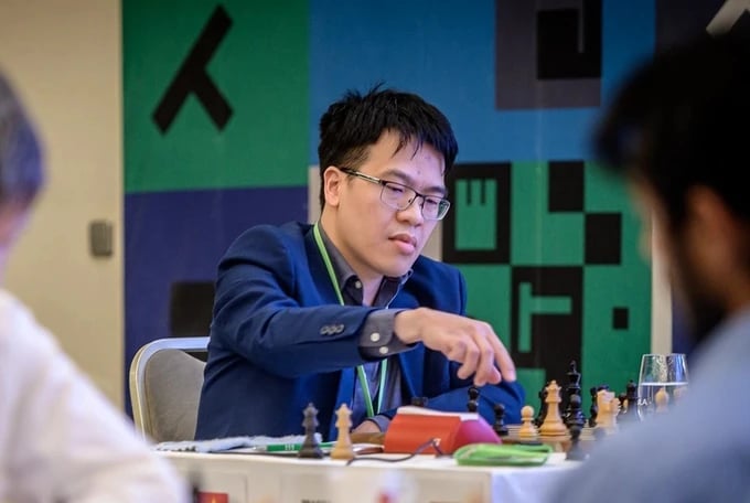 Lê Quang Liêm xếp hạng 22 thế giới trên bảng xếp hạng tháng 4/2025 của FIDE. Ảnh: Praguechess. Lê Quang Liêm xếp hạng 22 thế giới trên bảng xếp hạng tháng 4/2025 của FIDE. Ảnh: Praguechess.