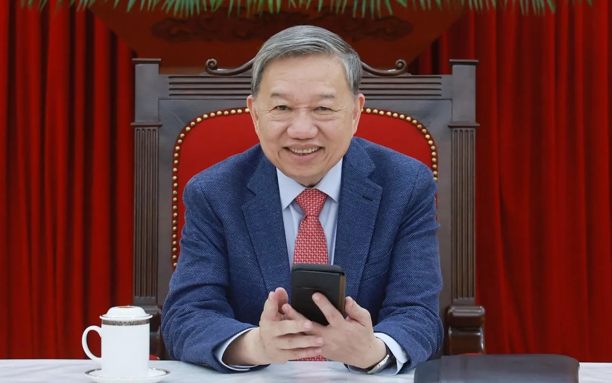 Tổng Bí thư: Việt Nam sẵn sàng trao đổi để đưa mức thuế nhập khẩu từ Hoa Kỳ về 0%. Ảnh: VTV. 