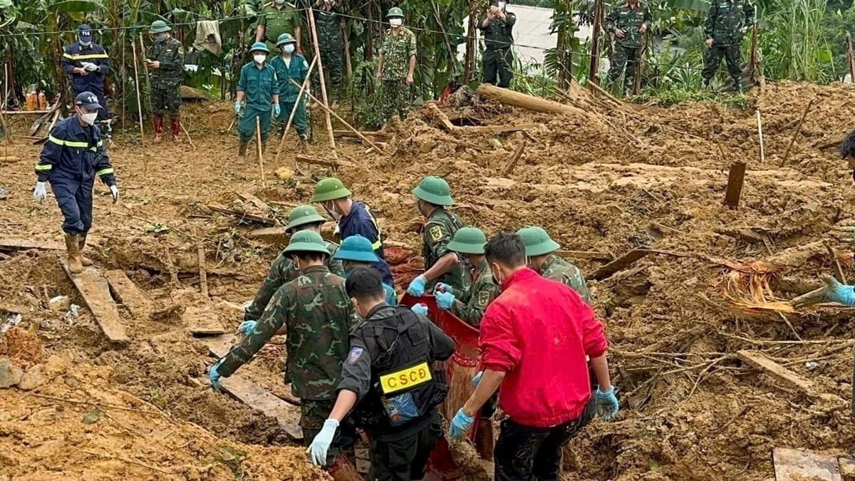 Cao Bang suffered heavy damage caused by Typhoon Yagi. Photo: Nguyen Lien.