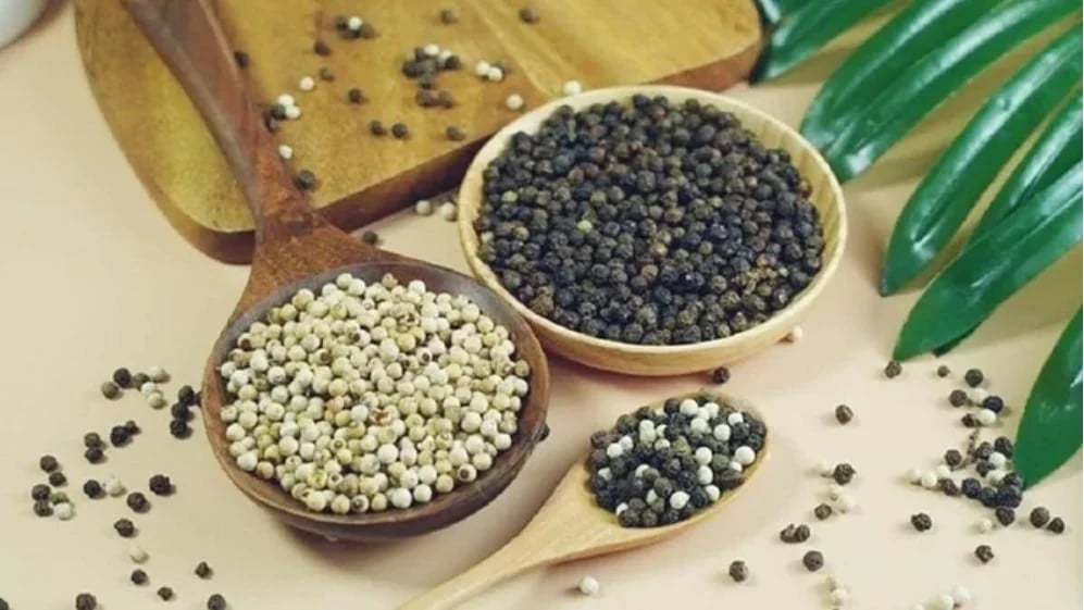 Domestic pepper prices today, April 10, 2025, continued to drop sharply. Photo: Internet.