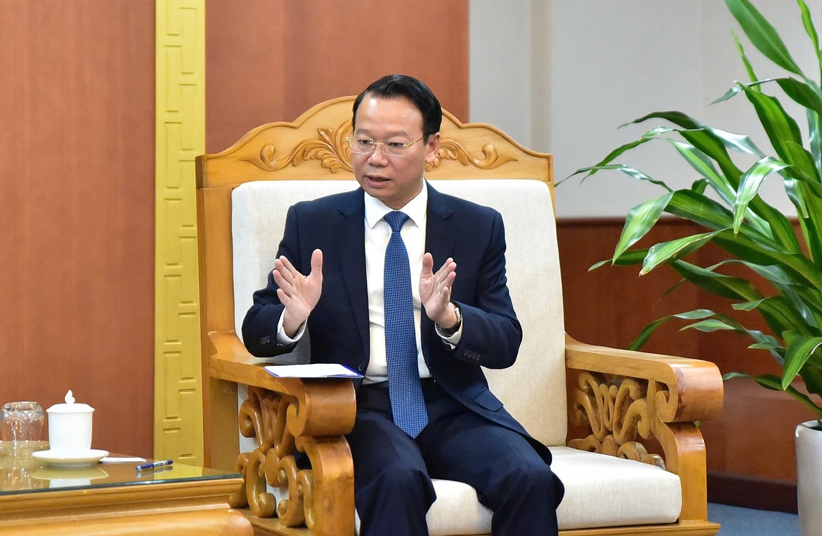 Bộ trưởng Đỗ Đức Duy kỳ vọng, chuyến công tác của phía Indonesia tại Hội nghị P4G sẽ mở ra nhiều cơ hội hợp tác thực chất và hiệu quả trong các lĩnh vực như nông nghiệp, môi trường... Ảnh: Kiều Chi.