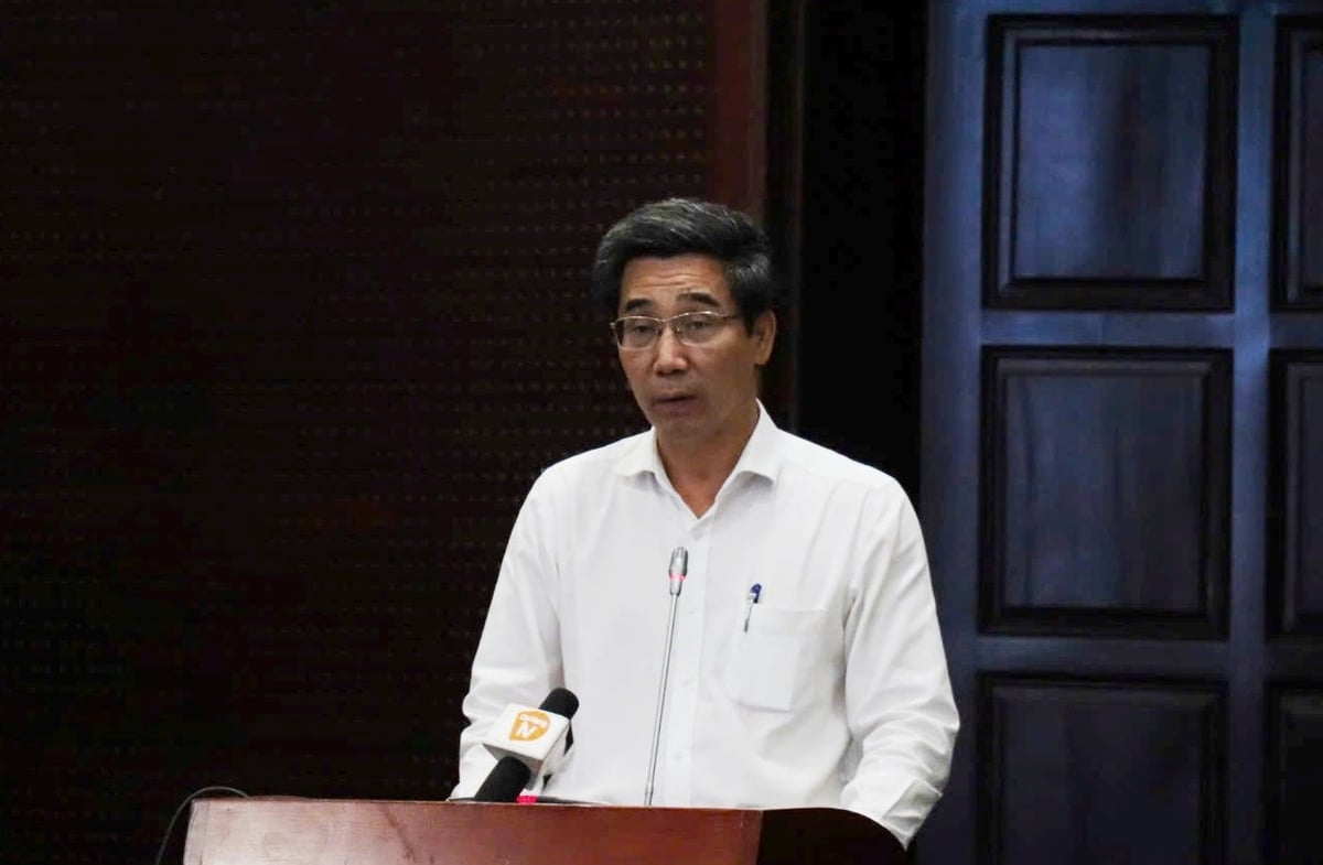 Ông Trần Chí Cường, Phó Chủ tịch UBND thành phố Đà Nẵng yêu cầu thay đổi tư duy phát triển rừng bền vững. Ảnh: Lan Anh.