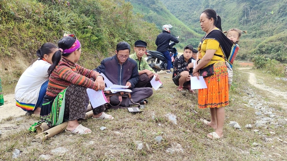 Đồng bào dân tộc thiểu số sinh sống tại miền núi được miễn đóng góp Quỹ phòng, chống thiên tai. Ảnh: Thanh Loan.