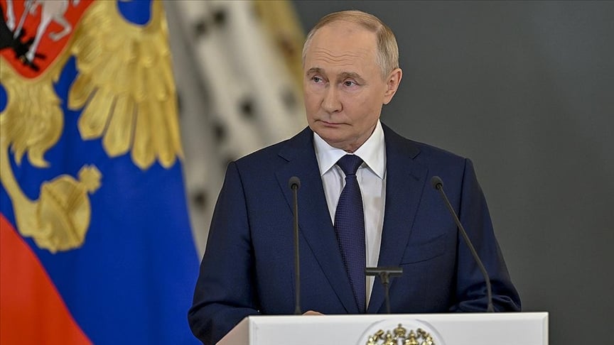 Ông Putin thông báo Nga sẽ tổ chức hội nghị thượng đỉnh đặc biệt giữa Nga và các nước Ả Rập vào cuối năm nay. Ảnh: Elena Teslova. 