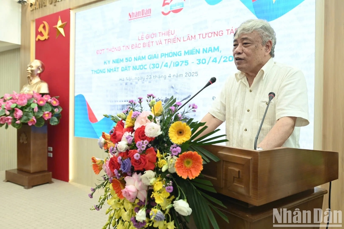 Nhà báo Trần Mai Hưởng, nguyên Tổng Giám đốc Thông tấn xã Việt Nam. Nhà báo Trần Mai Hưởng, nguyên Tổng Giám đốc Thông tấn xã Việt Nam.