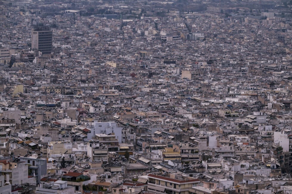Toàn cảnh đô thị Athens từ trên cao. Ảnh: France 24. Toàn cảnh đô thị Athens từ trên cao. Ảnh: France 24.