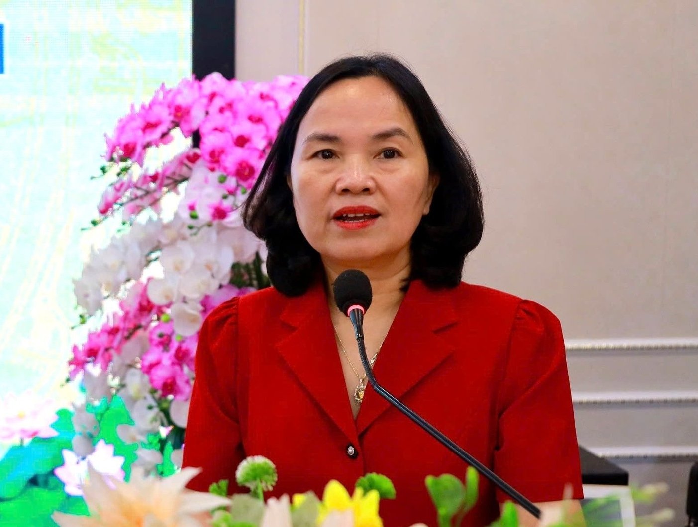 Bà Võ Thị Nhung đánh giá cao công tác chuyển giao tiến bộ kỹ thuật của Khuyến nông Nghệ An giai đoạn 2021 – 2025. Ảnh: Việt Khánh. Bà Võ Thị Nhung đánh giá cao công tác chuyển giao tiến bộ kỹ thuật của Khuyến nông Nghệ An giai đoạn 2021 – 2025. Ảnh: Việt Khánh.