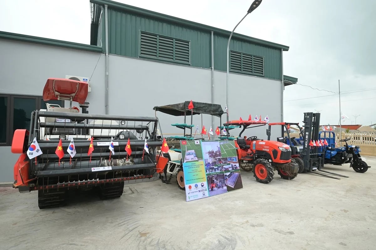 Some equipment and infrastructure funded by Korea for the project. Photo: Tung Dinh.