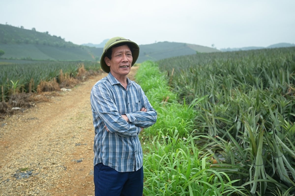 Ông Nguyễn Văn Giang, thế hệ F2 ở Đồng Giao. Ảnh: Tùng Đinh.