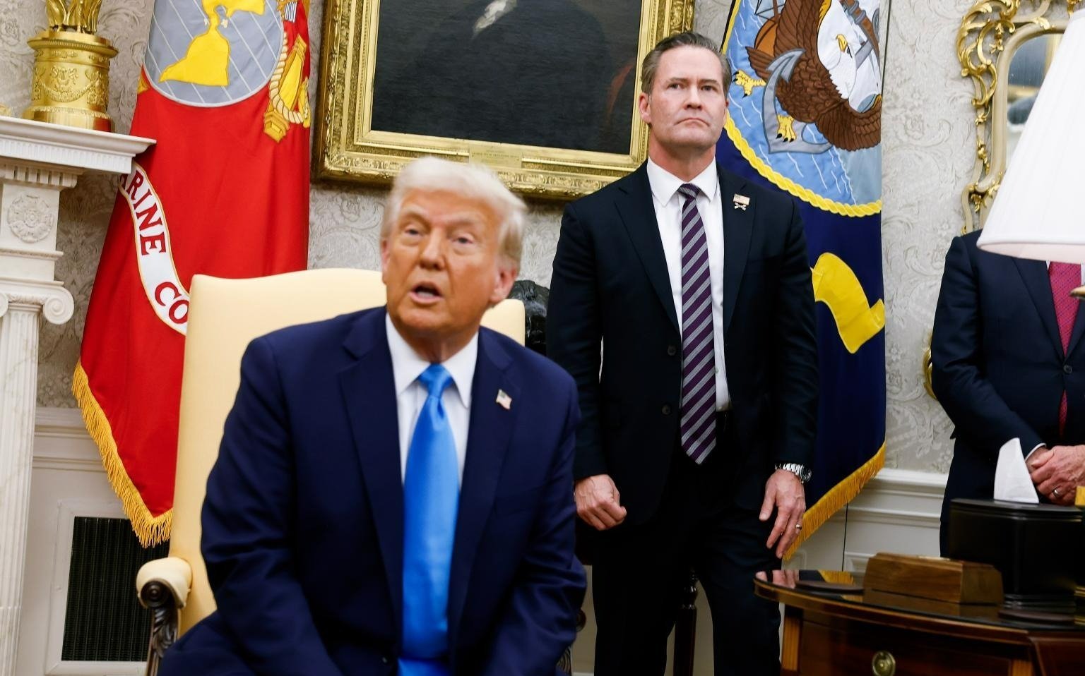 Tổng thống Trump tiết lộ vai trò của Walz và trách nhiệm của Rubio trong chính quyền của ông trên chương trình 'Truth Social'. Ảnh: Getty. Tổng thống Trump tiết lộ vai trò của Walz và trách nhiệm của Rubio trong chính quyền của ông trên chương trình 'Truth Social'. Ảnh: Getty.