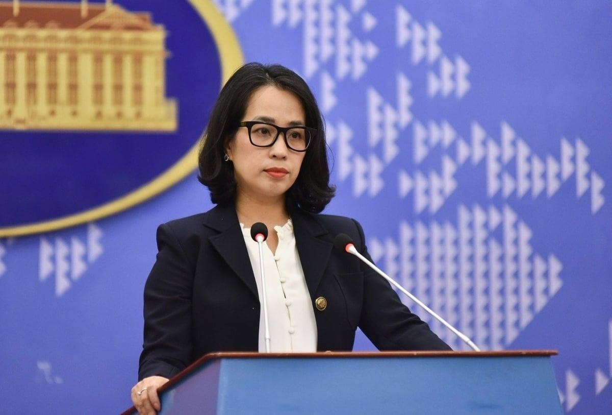 Người phát ngôn Bộ Ngoại giao Việt Nam Phạm Thu Hằng. Ảnh: MOFA. Người phát ngôn Bộ Ngoại giao Việt Nam Phạm Thu Hằng. Ảnh: MOFA.