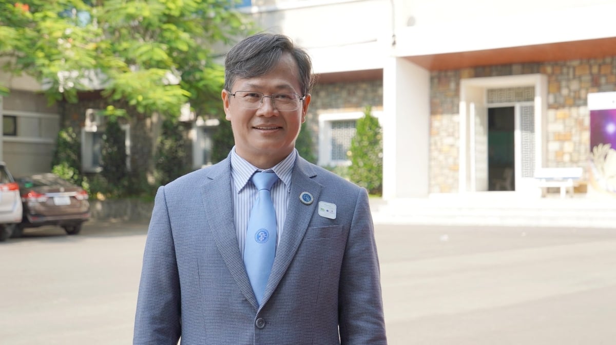 PGS. Lê Quang Thông, Trưởng khoa Chăn nuôi - Thú y, trường Đại học Nông lâm TP.HCM. Ảnh: Lê Bình. PGS. Lê Quang Thông, Trưởng khoa Chăn nuôi - Thú y, trường Đại học Nông lâm TP.HCM. Ảnh: Lê Bình.