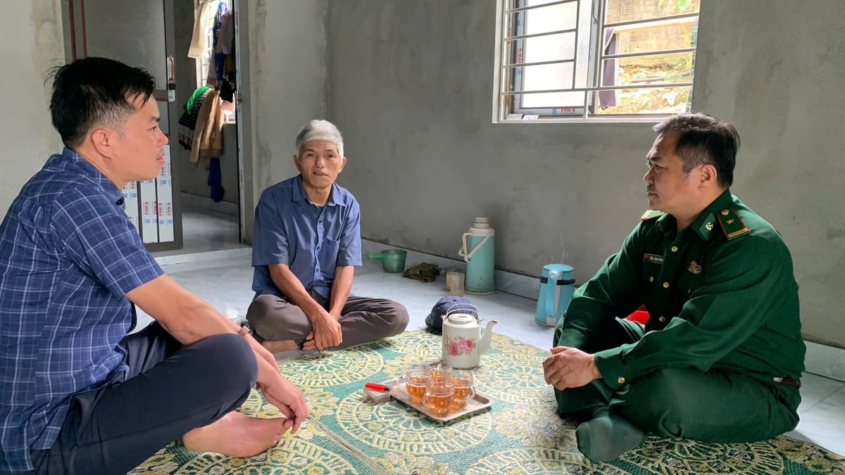 Ngôi nhà kiên cố thay cho nhà tranh vách nứa của ông Ngân Văn Măng trước đây. Ảnh: Thanh Tâm Ngôi nhà kiên cố thay cho nhà tranh vách nứa của ông Ngân Văn Măng trước đây. Ảnh: Thanh Tâm