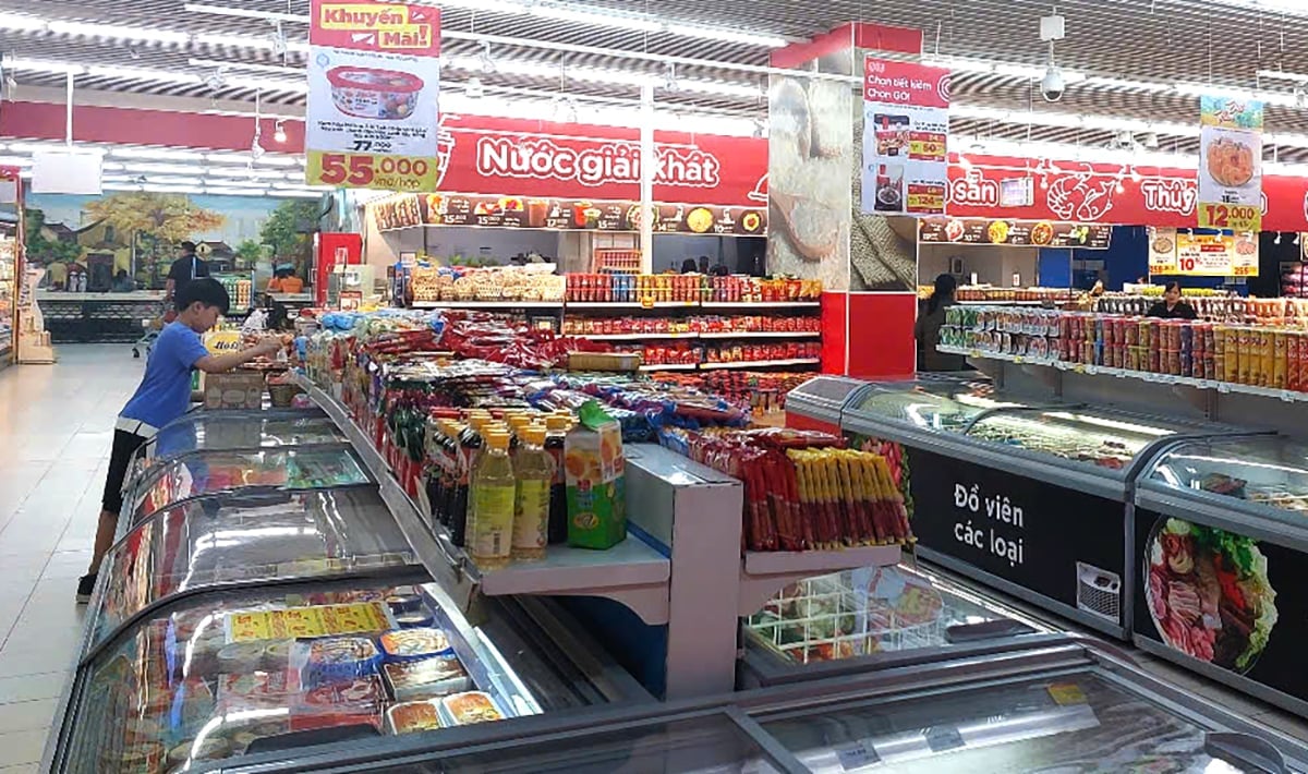 Chỉ số giá tiêu dùng (CPI) tháng 4/2025 tăng nhẹ so với tháng trước. Ảnh: Nguyễn Hà Chỉ số giá tiêu dùng (CPI) tháng 4/2025 tăng nhẹ so với tháng trước. Ảnh: Nguyễn Hà