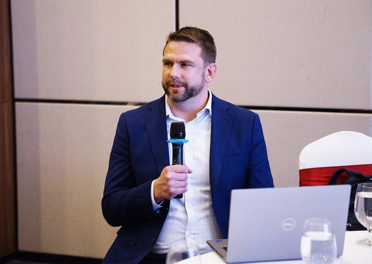 Mr. David Power, Senior Manager at the Australian Fisheries Management Authority (AFMA). Photo: Linh Linh.