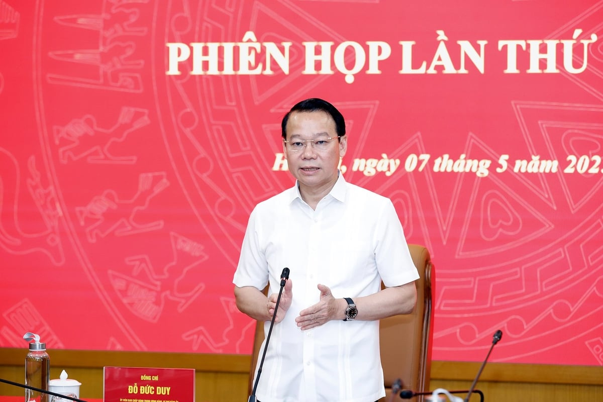 Bộ trưởng Đỗ Đức Duy kết luận phiên họp sáng 7/5. Ảnh: Khương Trung. Bộ trưởng Đỗ Đức Duy kết luận phiên họp sáng 7/5. Ảnh: Khương Trung.