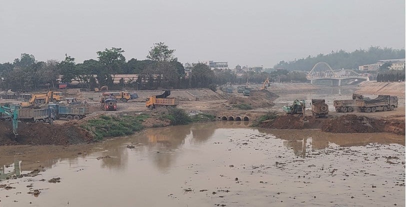 Dự án hoàn thành góp phần bảo vệ cảnh quan môi trường và tăng khả năng thích ứng biến đổi khí hậu. Ảnh: Trần Hương. Dự án hoàn thành góp phần bảo vệ cảnh quan môi trường và tăng khả năng thích ứng biến đổi khí hậu. Ảnh: Trần Hương.