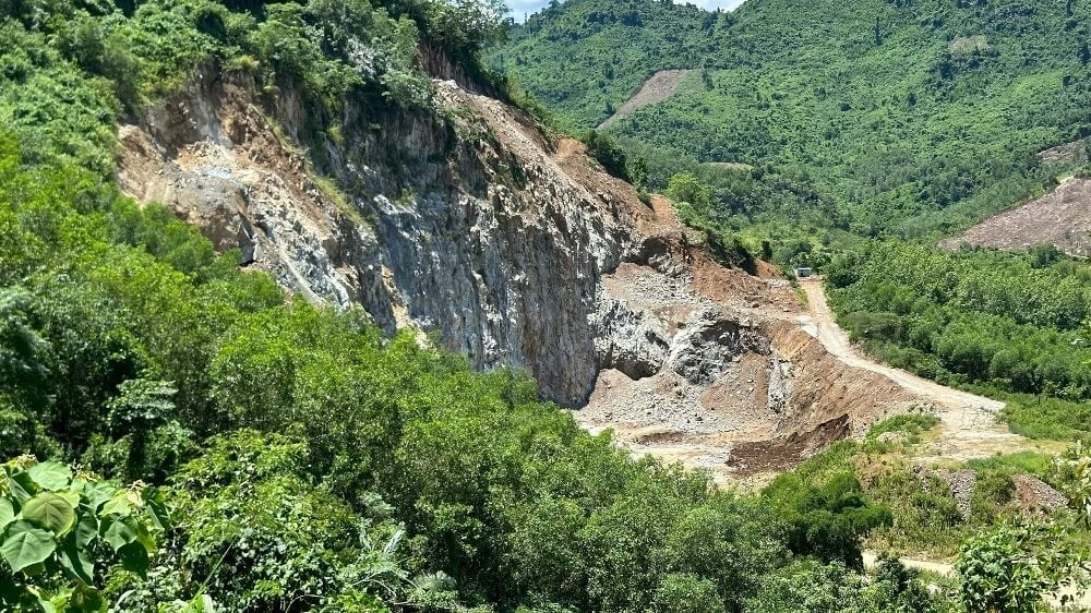 Mỏ khoáng sản tại các huyện miền núi Quảng Nam. Ảnh minh họa. Mỏ khoáng sản tại các huyện miền núi Quảng Nam. Ảnh minh họa.