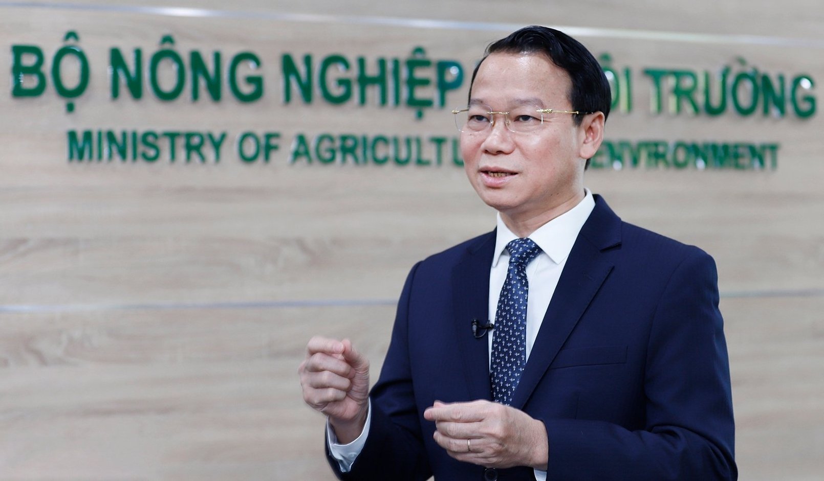 Bộ trưởng Đỗ Đức Duy cho biết sẽ tập trung triển khai 5 giải pháp trọng tâm, mang tính đột phá về khoa học công nghệ ngành nông nghiệp và môi trường trong thời gian tới. Ảnh: Khương Trung. Bộ trưởng Đỗ Đức Duy cho biết sẽ tập trung triển khai 5 giải pháp trọng tâm, mang tính đột phá về khoa học công nghệ ngành nông nghiệp và môi trường trong thời gian tới. Ảnh: Khương Trung.