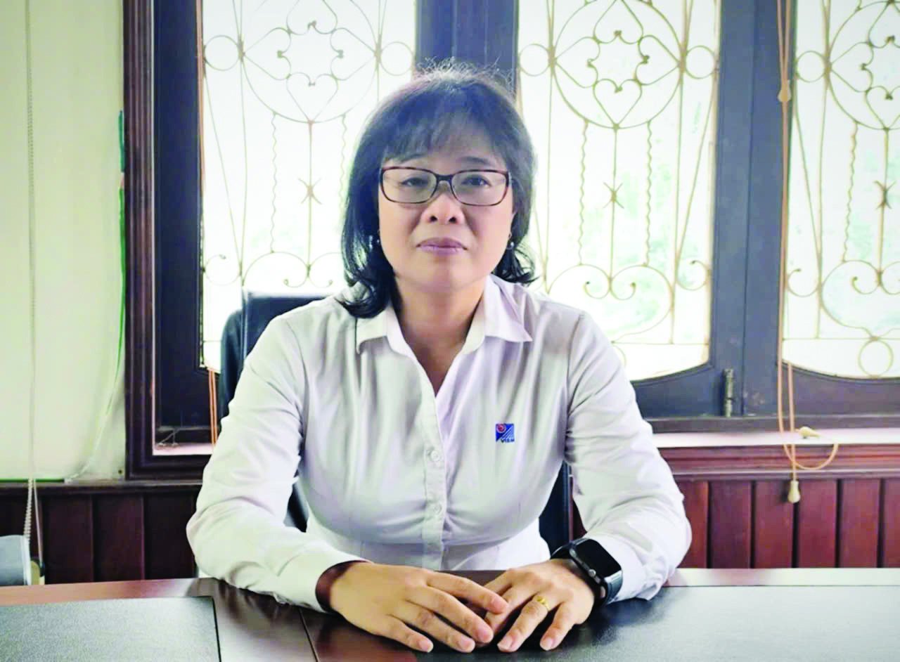 Tiến sĩ Lưu Thị Hồng - Phó Viện trưởng, Viện Vật liệu xây dựng, chủ nhiệm dự án Tiến sĩ Lưu Thị Hồng - Phó Viện trưởng, Viện Vật liệu xây dựng, chủ nhiệm dự án